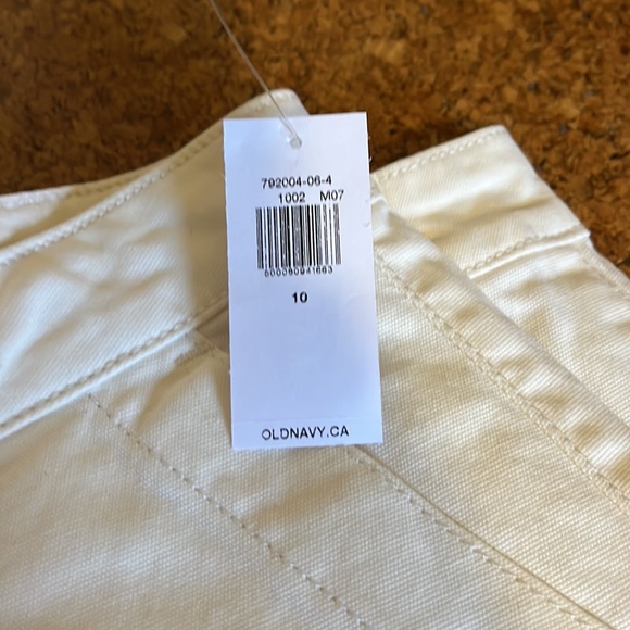 High-Waisted Straight Canvas Workwear Pants for Women - Picture 4 of 4